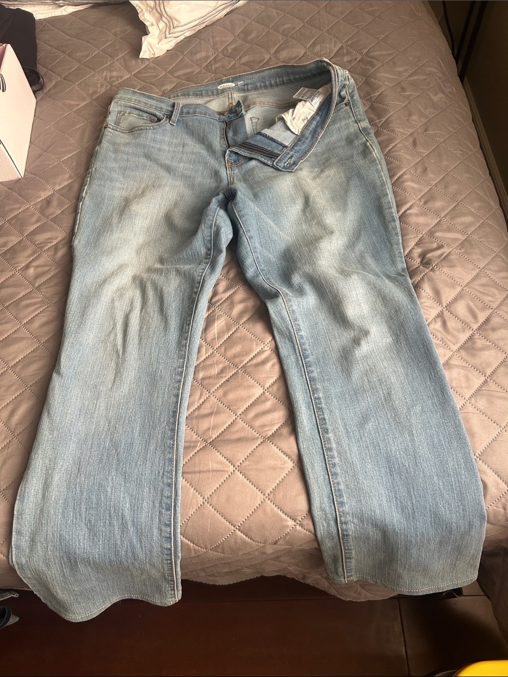 Old Navy Light Blue Flare Jeans